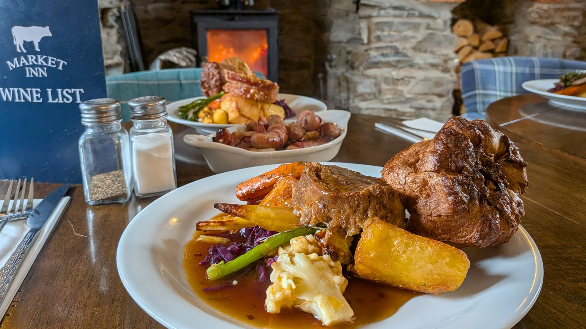 A dish at The Market Inn